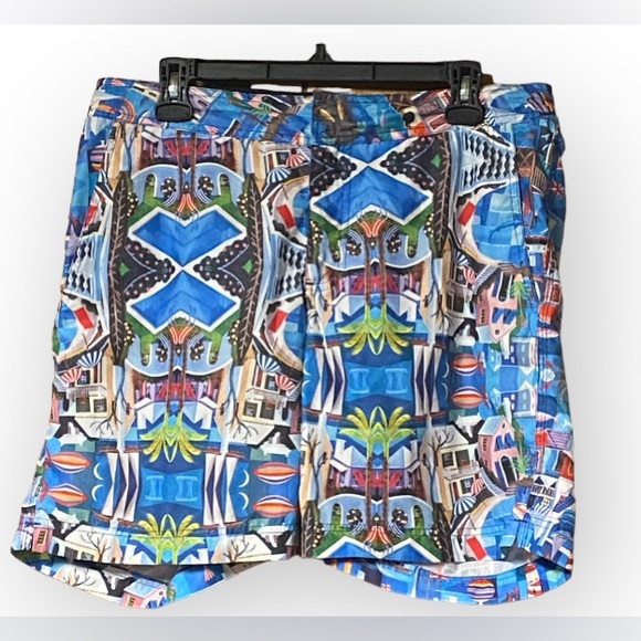 Tabs Swim Trunks Bermuda Shorts Graham Foster 2.0 Limited Ed Men's Size 32 - Picture 2 of 9